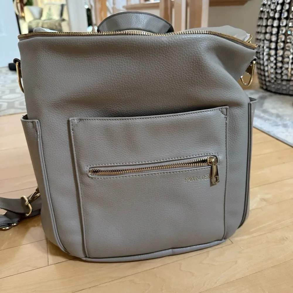Fawn Design The Original Diaper Bag in Gray